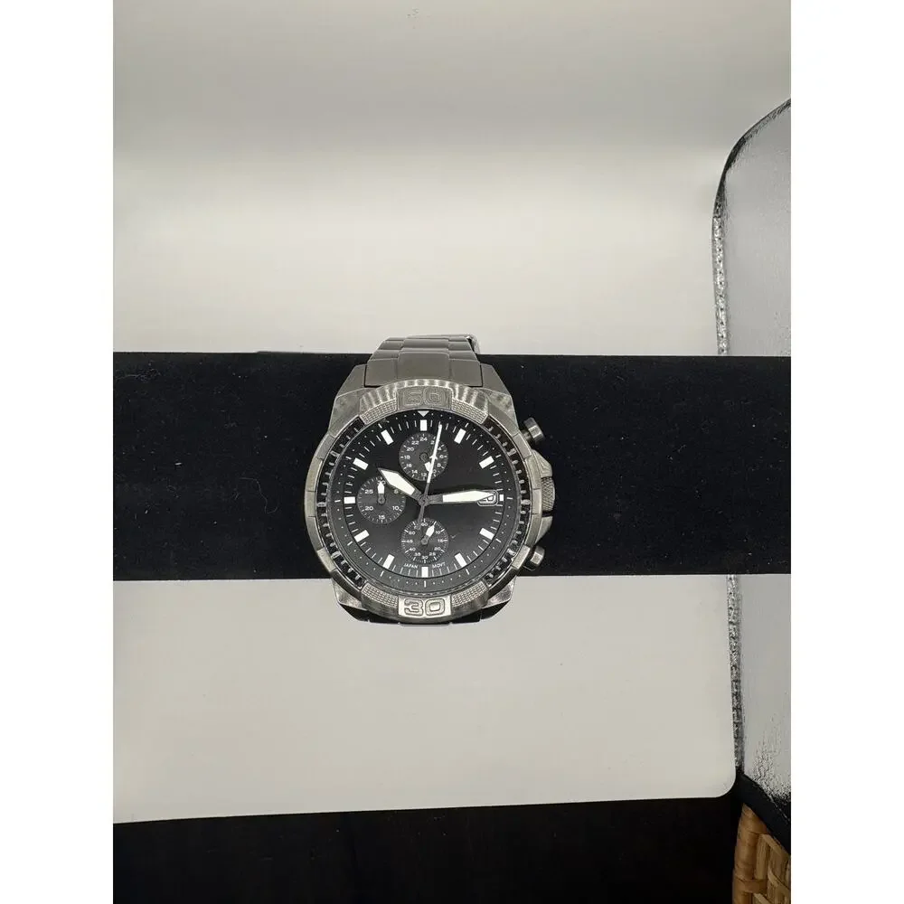 Fossil FS5852 Men's Chronograph Watch Gunmetal Steel